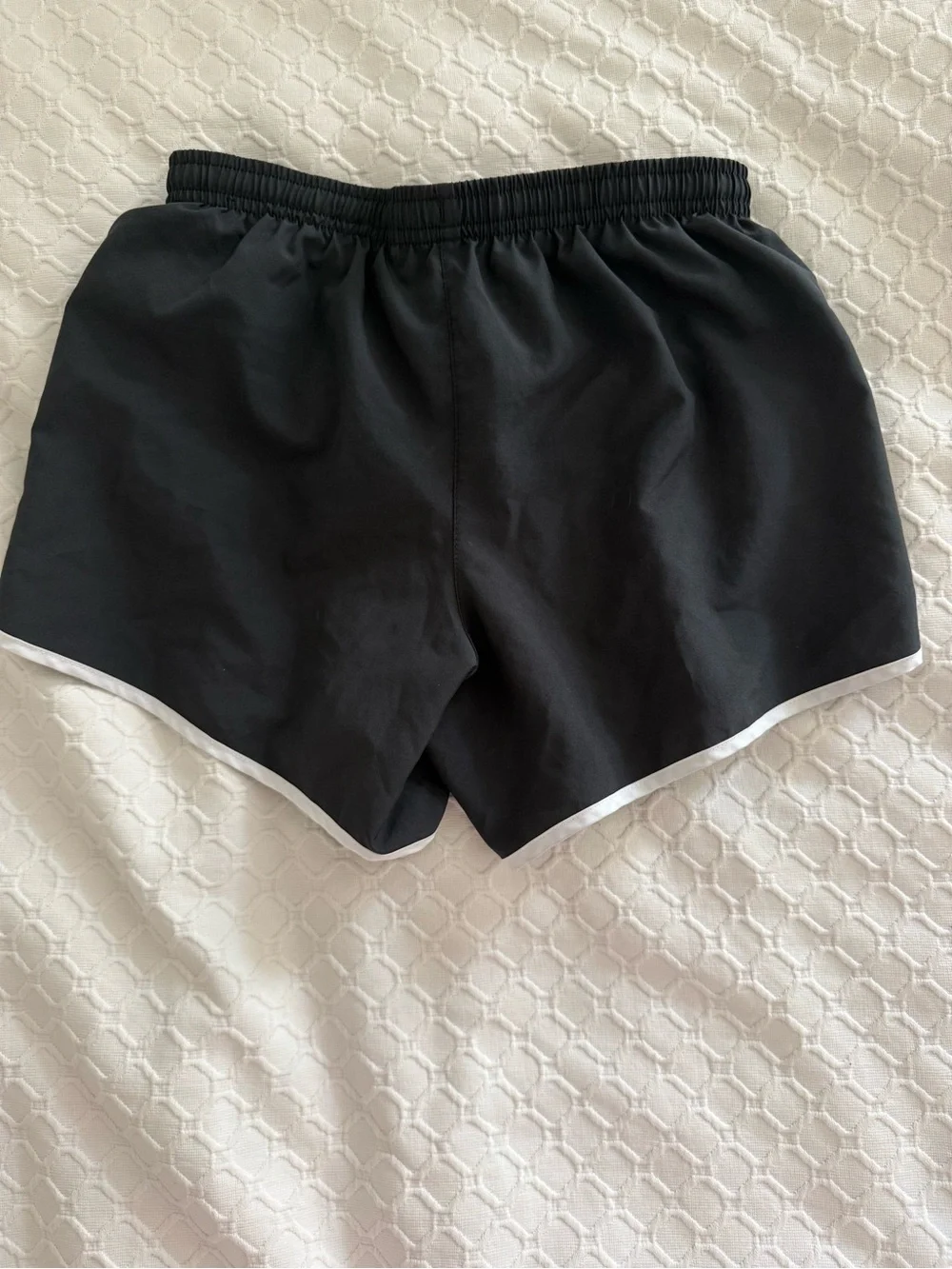 Nike Black Shorts with White Trim